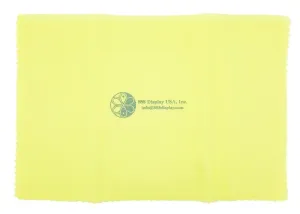 11"x14" Yellow/White Jewelry Polishing Cloth
