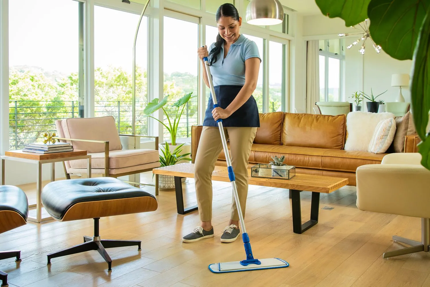 Case of 108 18" Microfiber Wet Mop Pad
