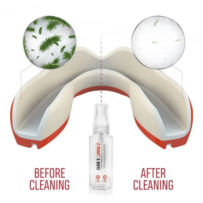 Disinfectant spray for mouth guard