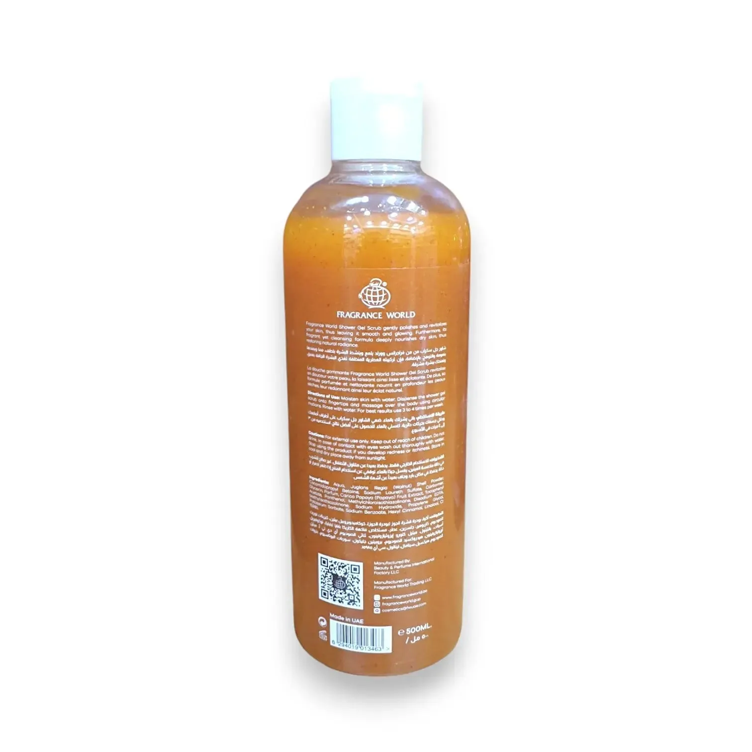 Fragrance World Shower Gel Scrub, 500ml