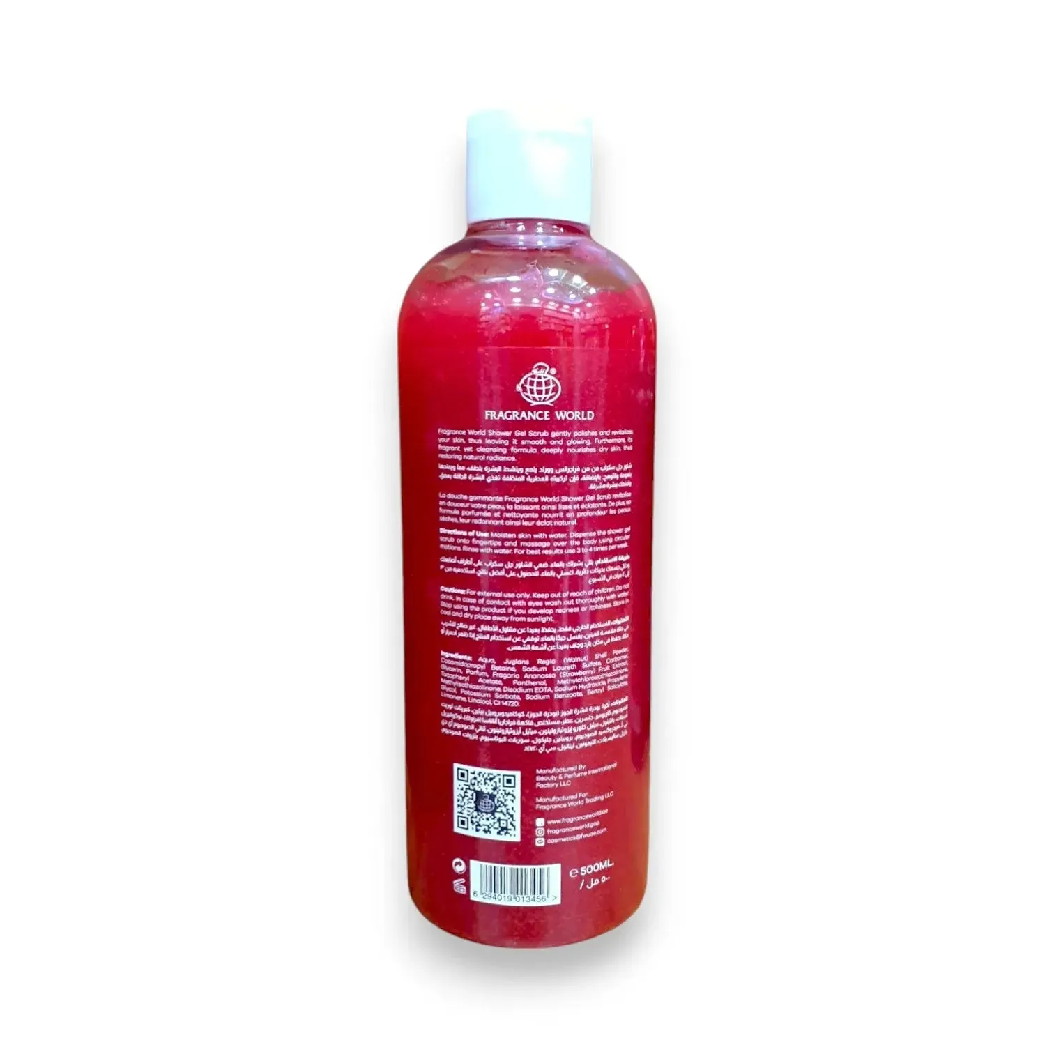 Fragrance World Shower Gel Scrub, 500ml