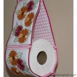 Gerbera Toilet Roll Holder