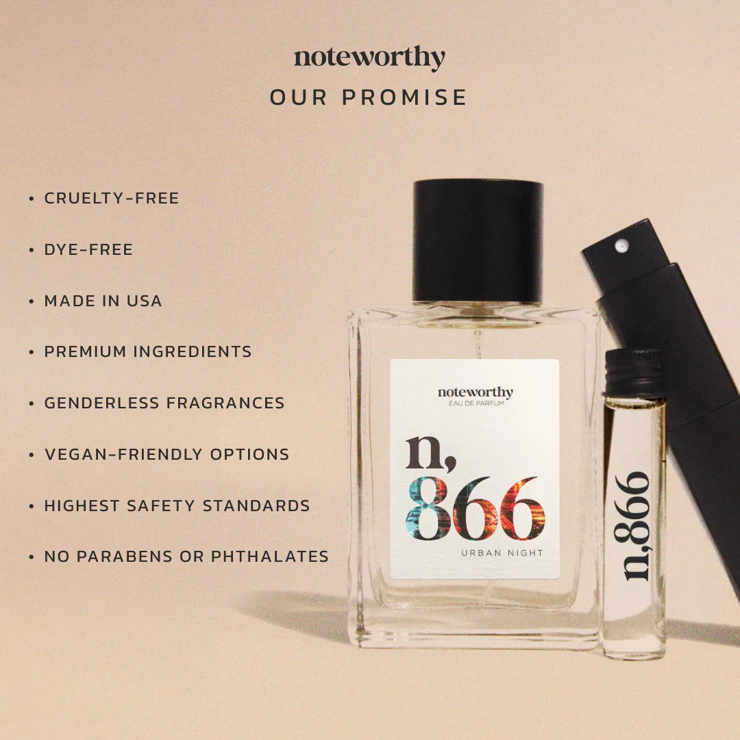 Noteworthy n,866 Eau De Parfum Travel Sprays