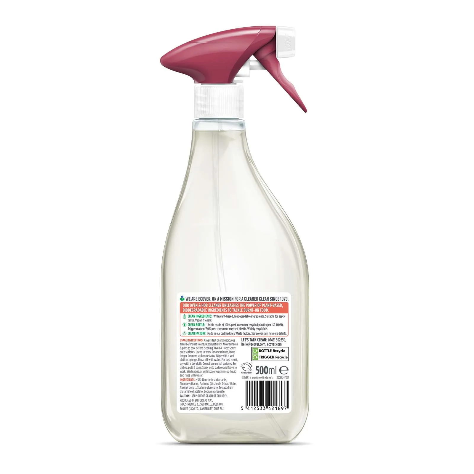 Oven & Hob Cleaner - Jasmine & Mandarin 500ml