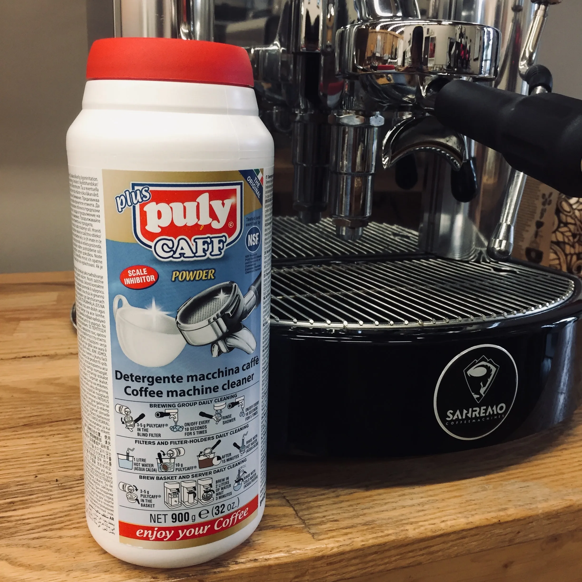 Puly Caff Plus - Commercial Cleaning Powder 900g