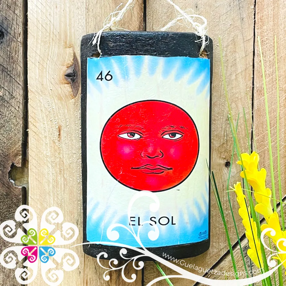 Single Mexican Loteria - Wall Tiles Decor