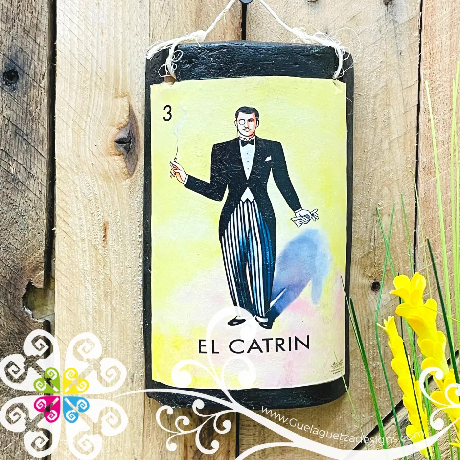 Single Mexican Loteria - Wall Tiles Decor