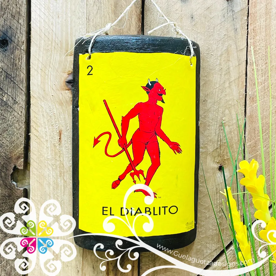 Single Mexican Loteria - Wall Tiles Decor