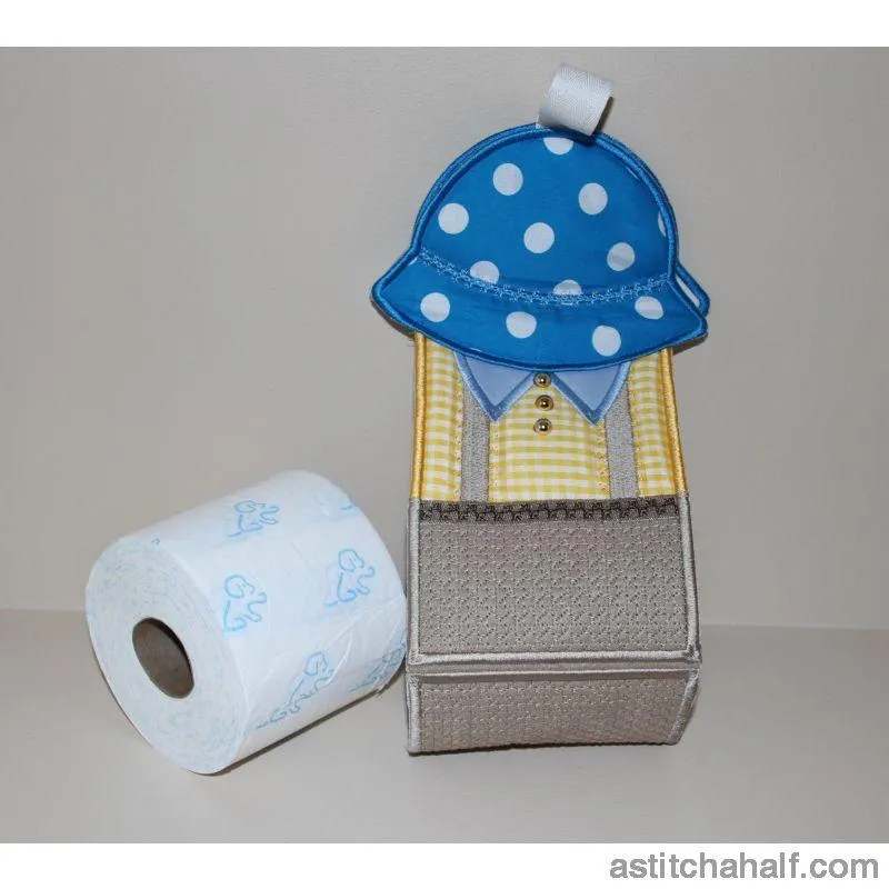 Sunbonnet Sam Toilet Roll Sling