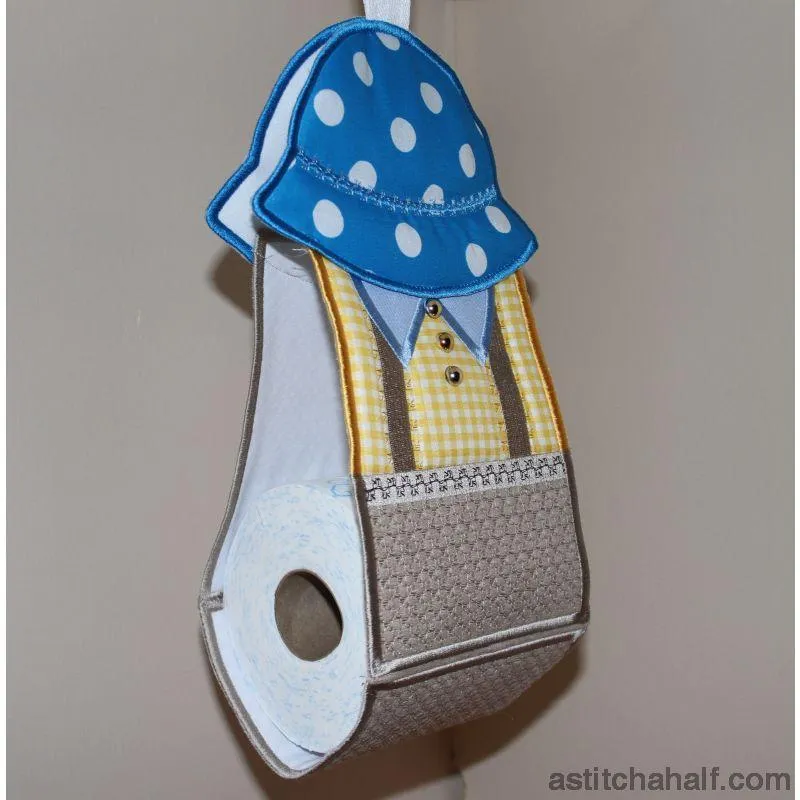 Sunbonnet Sam Toilet Roll Sling