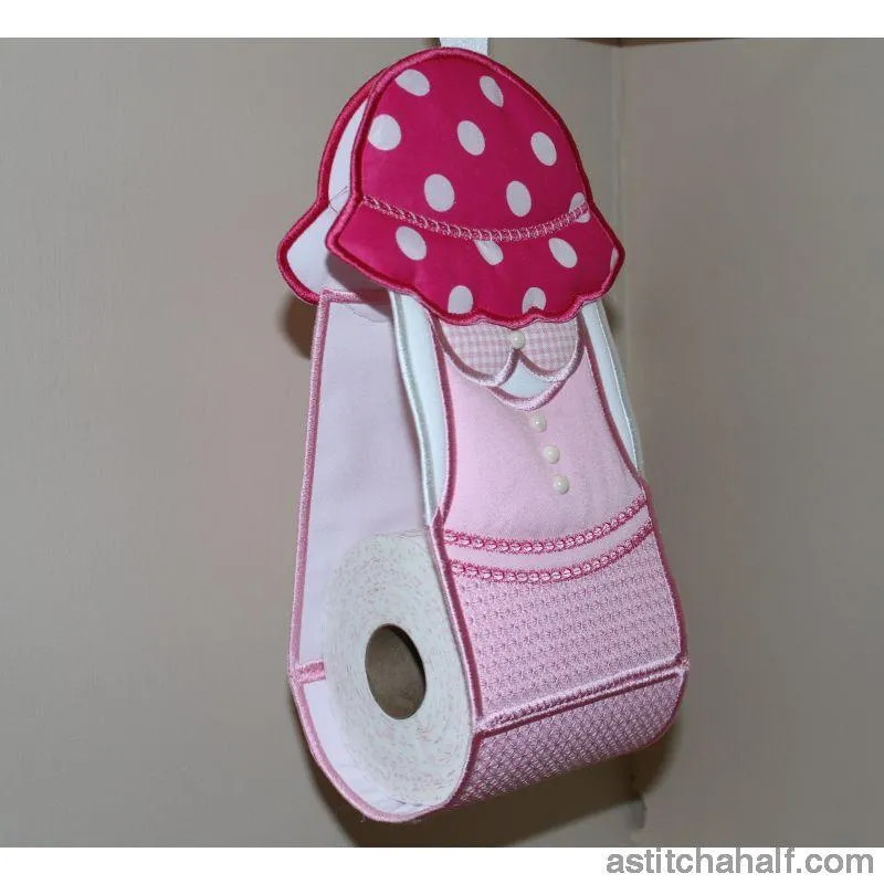 Sunbonnet Sue Toilet Roll Sling