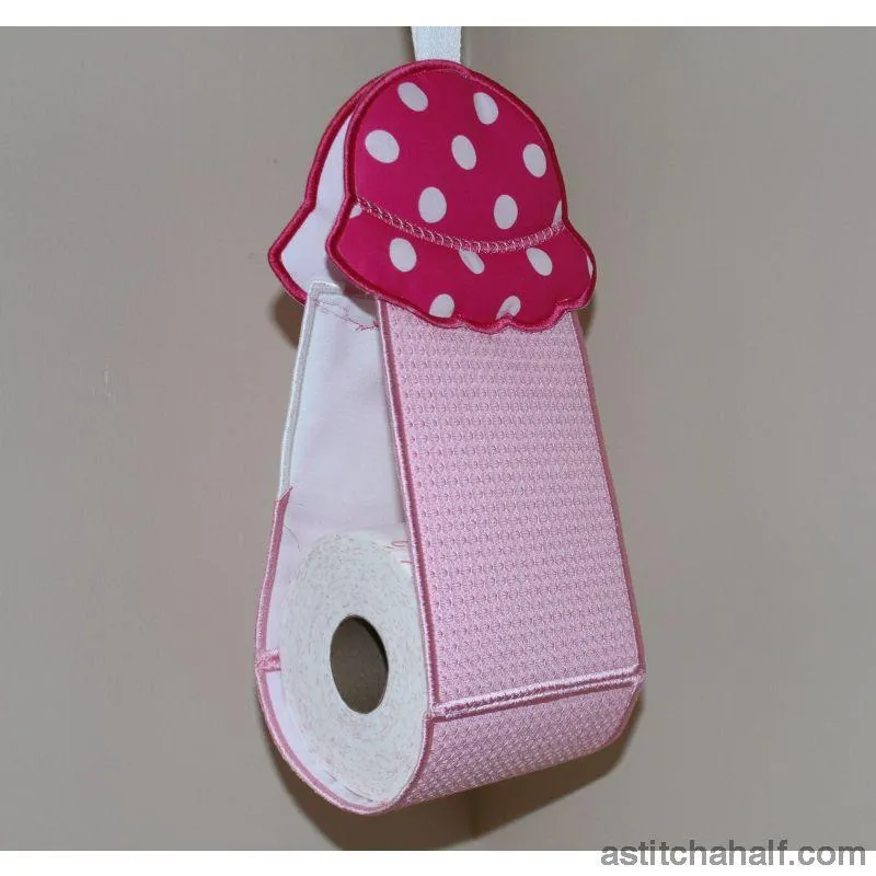 Sunbonnet Sue Toilet Roll Sling