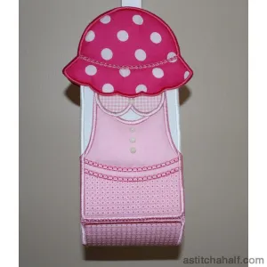 Sunbonnet Sue Toilet Roll Sling