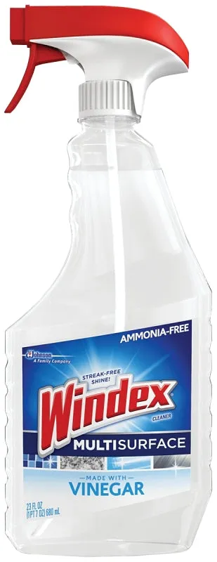 Windex 70331 Glass Cleaner, 23 oz Bottle, Liquid, Pleasant, Transparent :EA: QUANTITY: 1